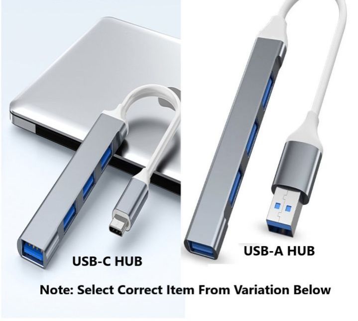 TYPE C Hub 4 Multi-Port USB Type-C Hub With USB2.0 USB3.0 OTG Function USB Splitter Adapter