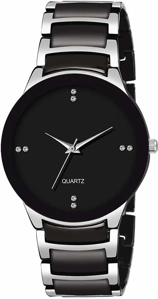High-Quality Stainless Steel Quartz Watch with Stainless Steel Strap for Men, Elegant Classic Design, New