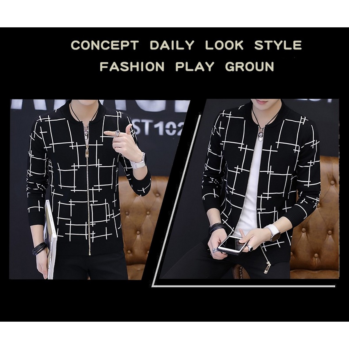 HY Boutique Black Lining Fleece Jacket