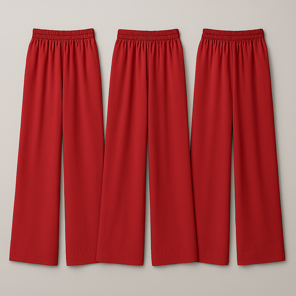 Pack of 3 Red