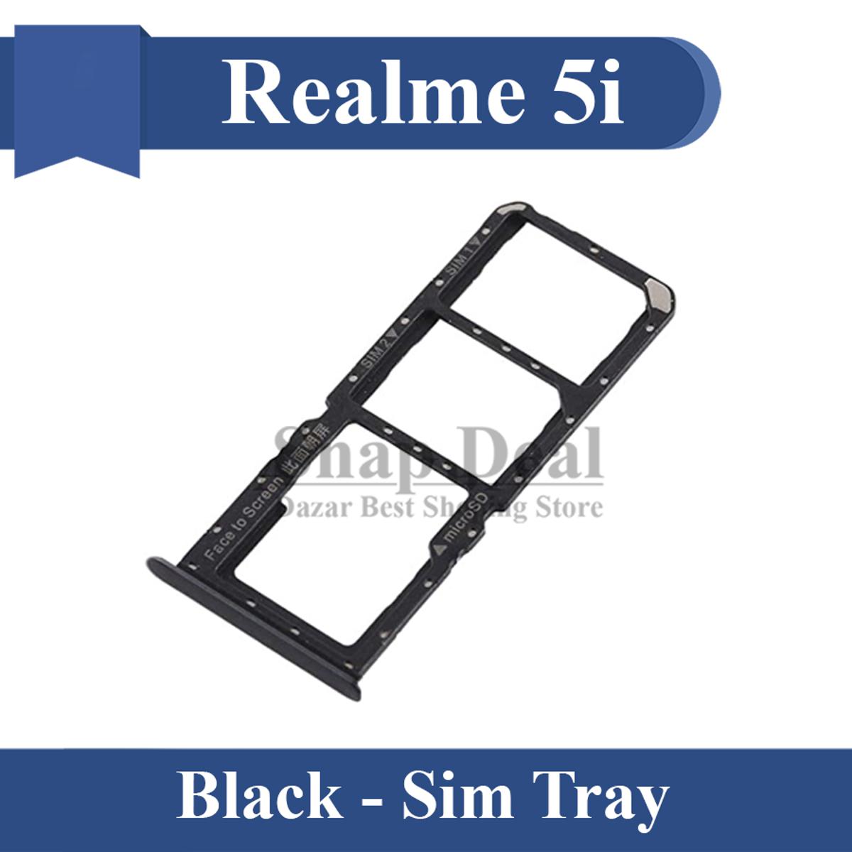 realme 5i sim tray