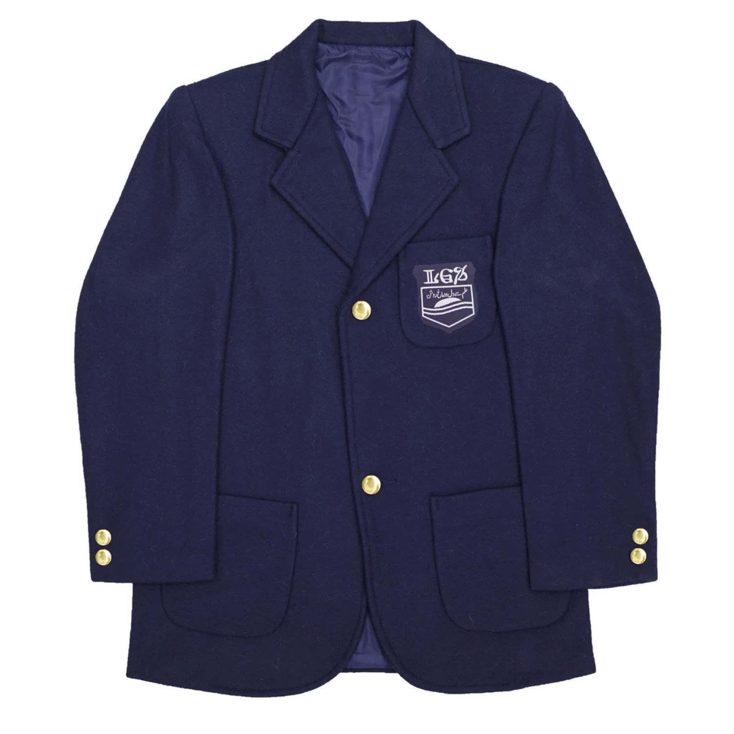 LGS Landmark Navy Blue Blazer for School Students by Deans | Premium Slim Fit & Long Sleeve Blazer | High-Quality Durable & Comfortable LGS School Uniform