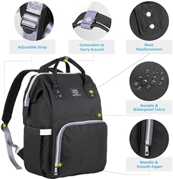 Baby Mummy Maternity Nappy Diapers Bag Large Capacity Baby Bag Travel Backpack Diaper Organizer Nursing Care Child diapers bags. Easy Life