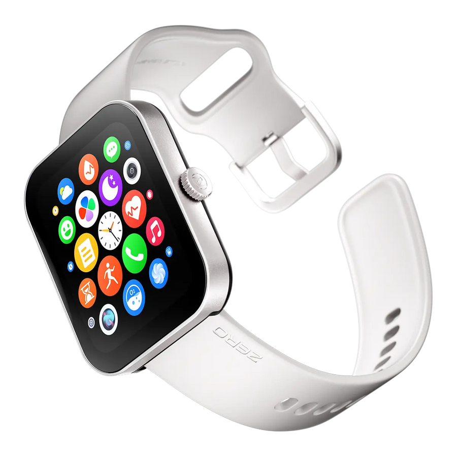Zero® Bolt Pro Smart Watch 1.83 Inch HD Display | Bluetooth Calling Smartwatch | 100+ Sports Modes | 100+ Watch Faces | Fitness Tracker | Heart Rate & SpO2 Monitor | Smart Notifications | Qibla & Prayer Times | IP66 Water Resistant | Voice Assistant |