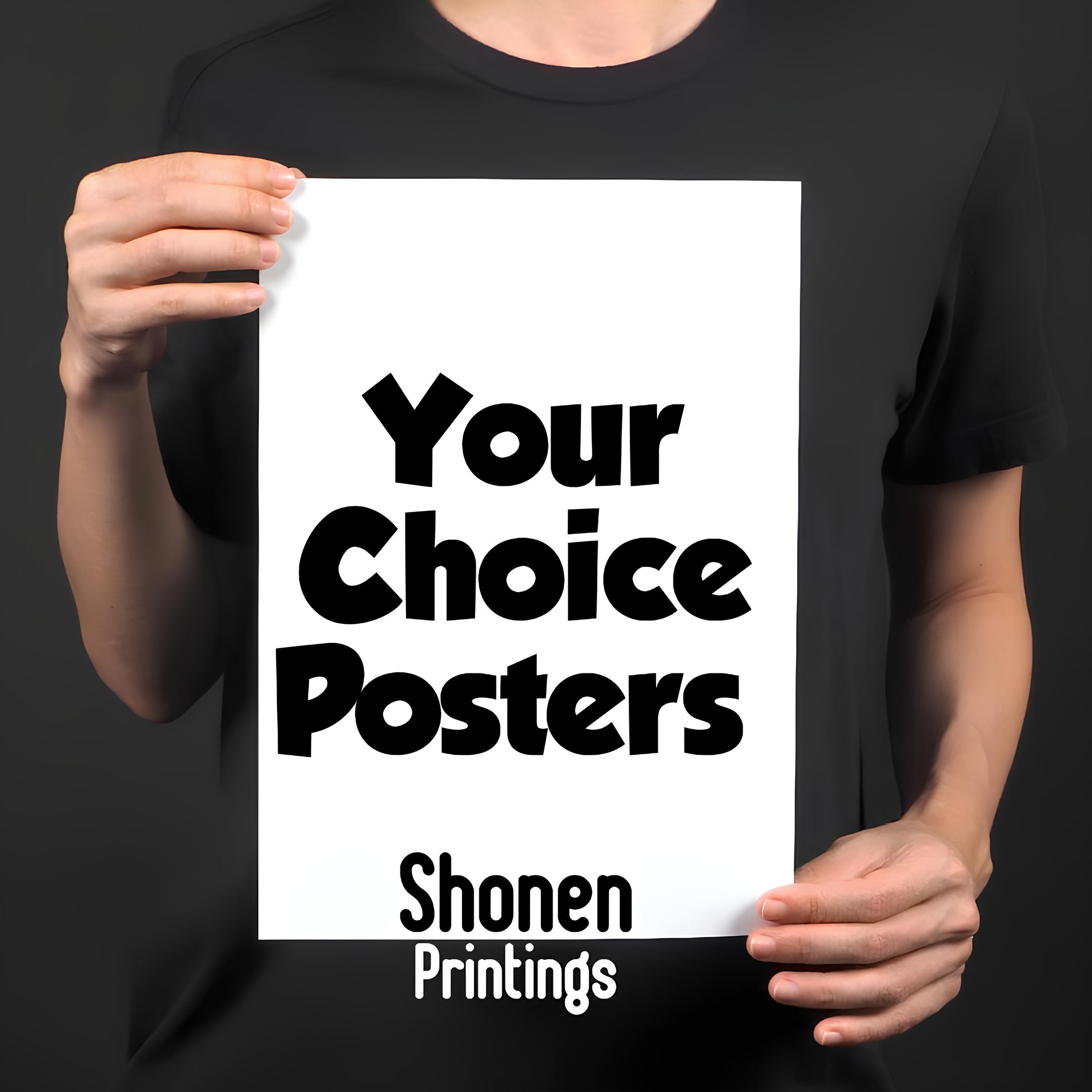 Custom Printed Posters Design Your Own Wall Art Best Quality Posters Customizable 12x9 Inches Premium Wall Decor
