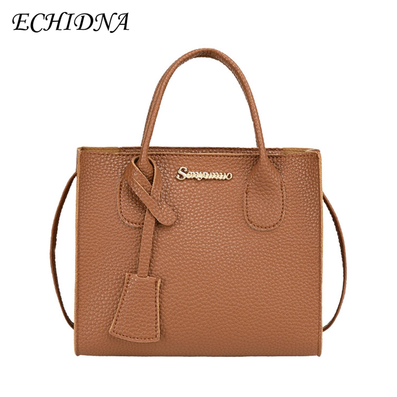 ECHIDNA Women Single Shoulder Bag Handle Hanging Strap Cell Phone