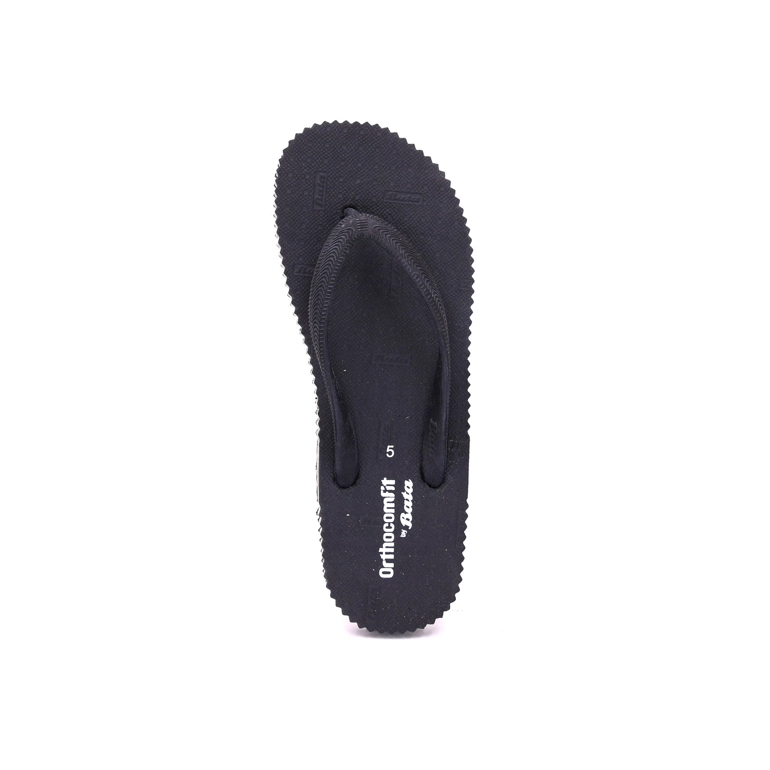 Bata - Men Black Chapal For Men - Shoes For Men