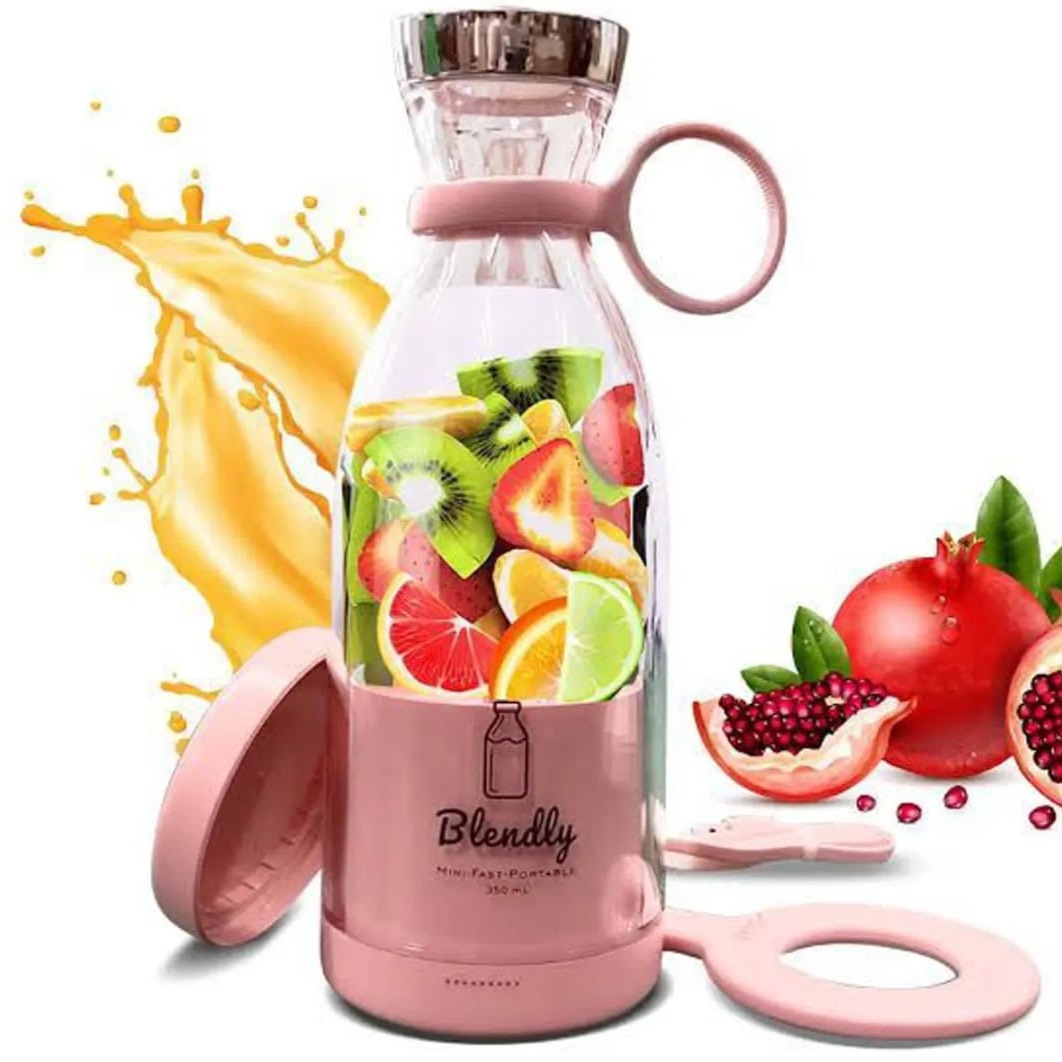 USB Rechargeable Juicer Blender 6 Blades Electric Blender Mini Portable
