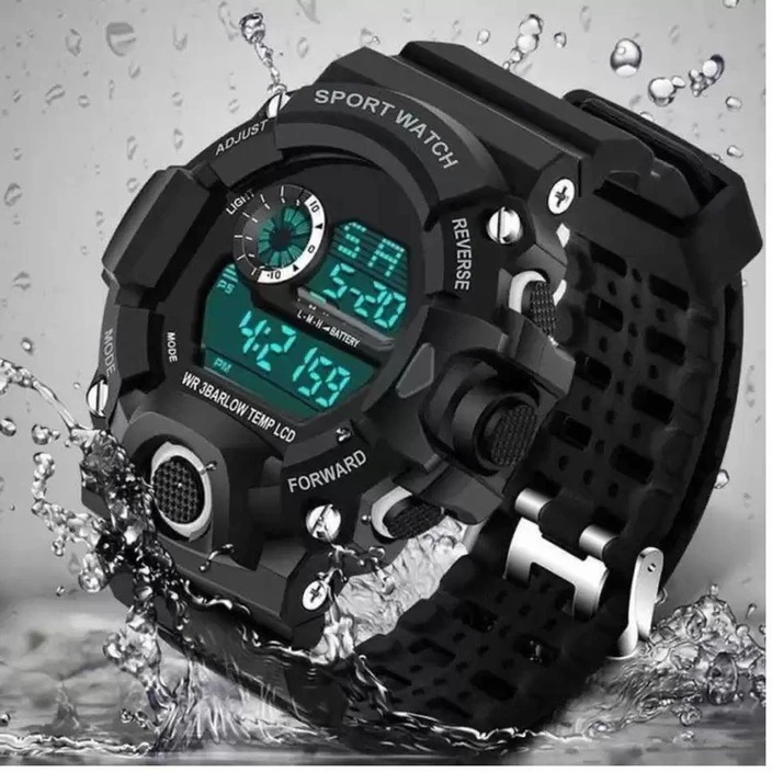SELLORIA Men's Digital Sports Watch For Men Boys Waterproof with LED Back light Digital Watch for Men