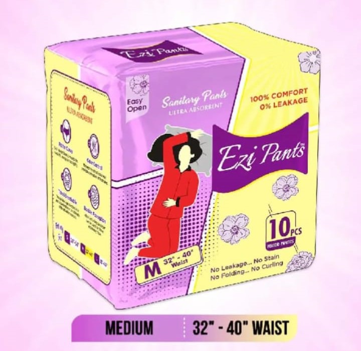 EZI PANTS SANITARY PADS LADIES PERIOD PANTY 10 pcs