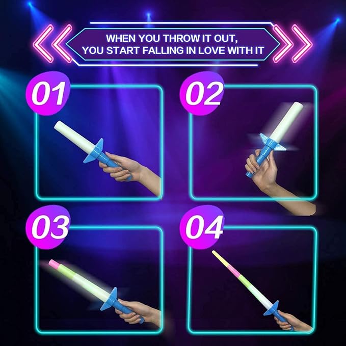 Samurai RGB Swords Toy For Kids | Lighting Sword | Lighting Ninja Sword  | LED motion ninja sword