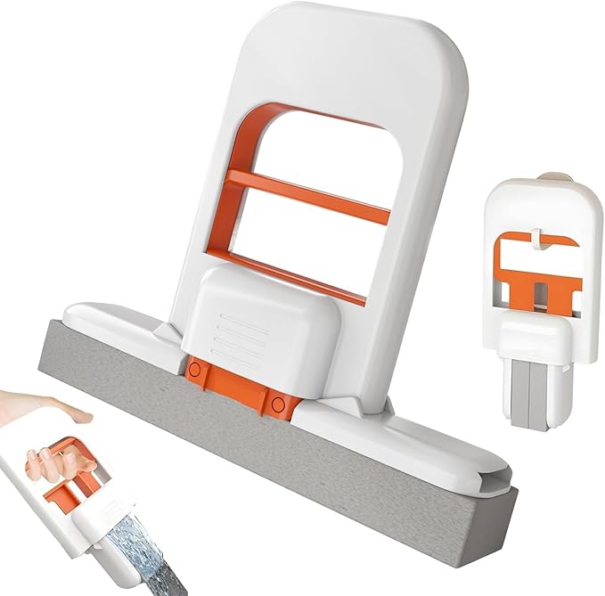 1pc Multi-Functional Mini Mop Retractable Wet & Dry Use