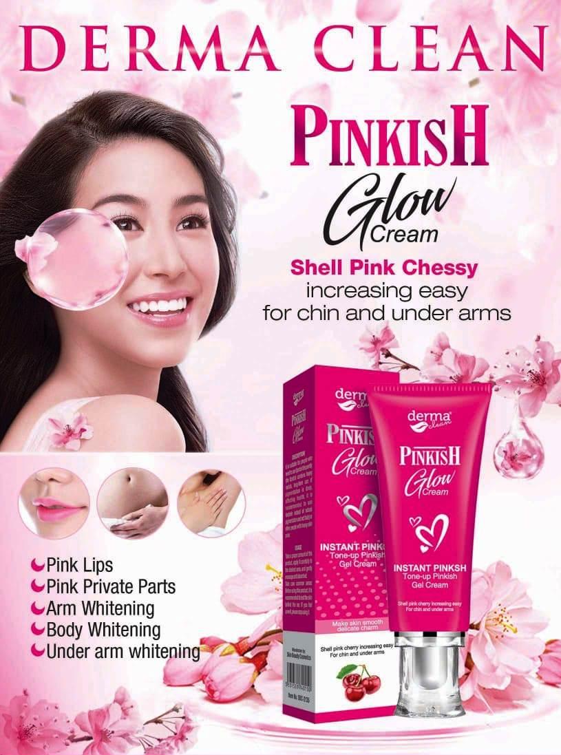 pink glowing cream