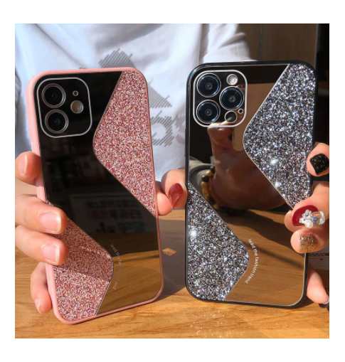 iphone 12 pro case mirror