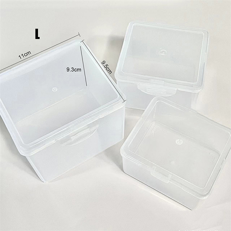 Photocards Storage Box Transparent Stickers Korea Idol Card Holder Desk