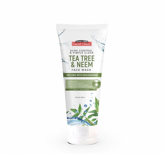 Saeed Ghani Acne Control & Pimple Clear Tea Tree & Neem Face Wash