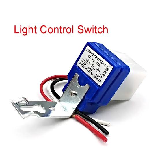 Photocell Automatic Light Control Sun Switch 220V 10A | LDR Day Night Sensor For Street & Outdoor Lights