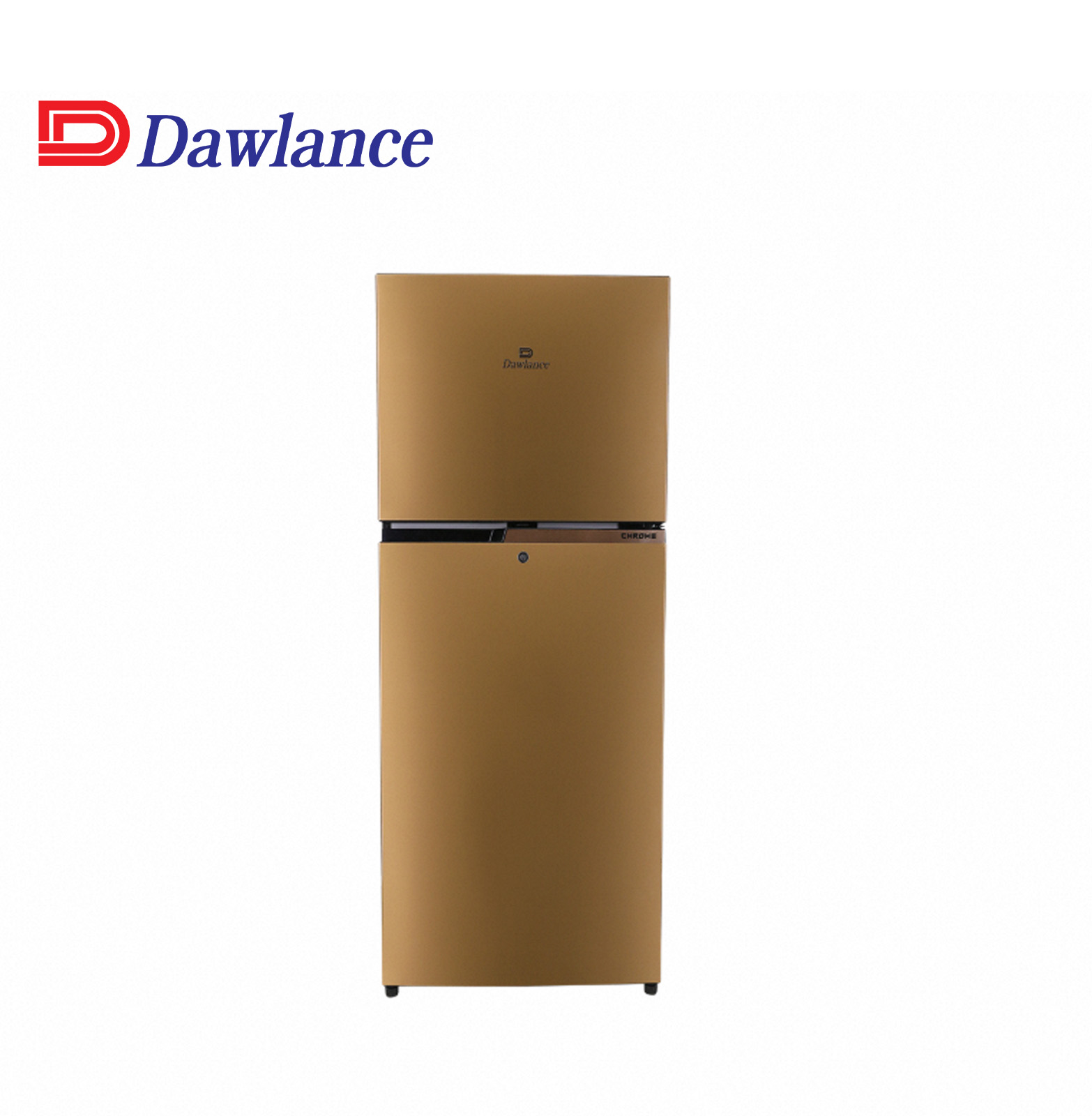 9140WB Chrome Pearl Copper Double Door Refrigerator