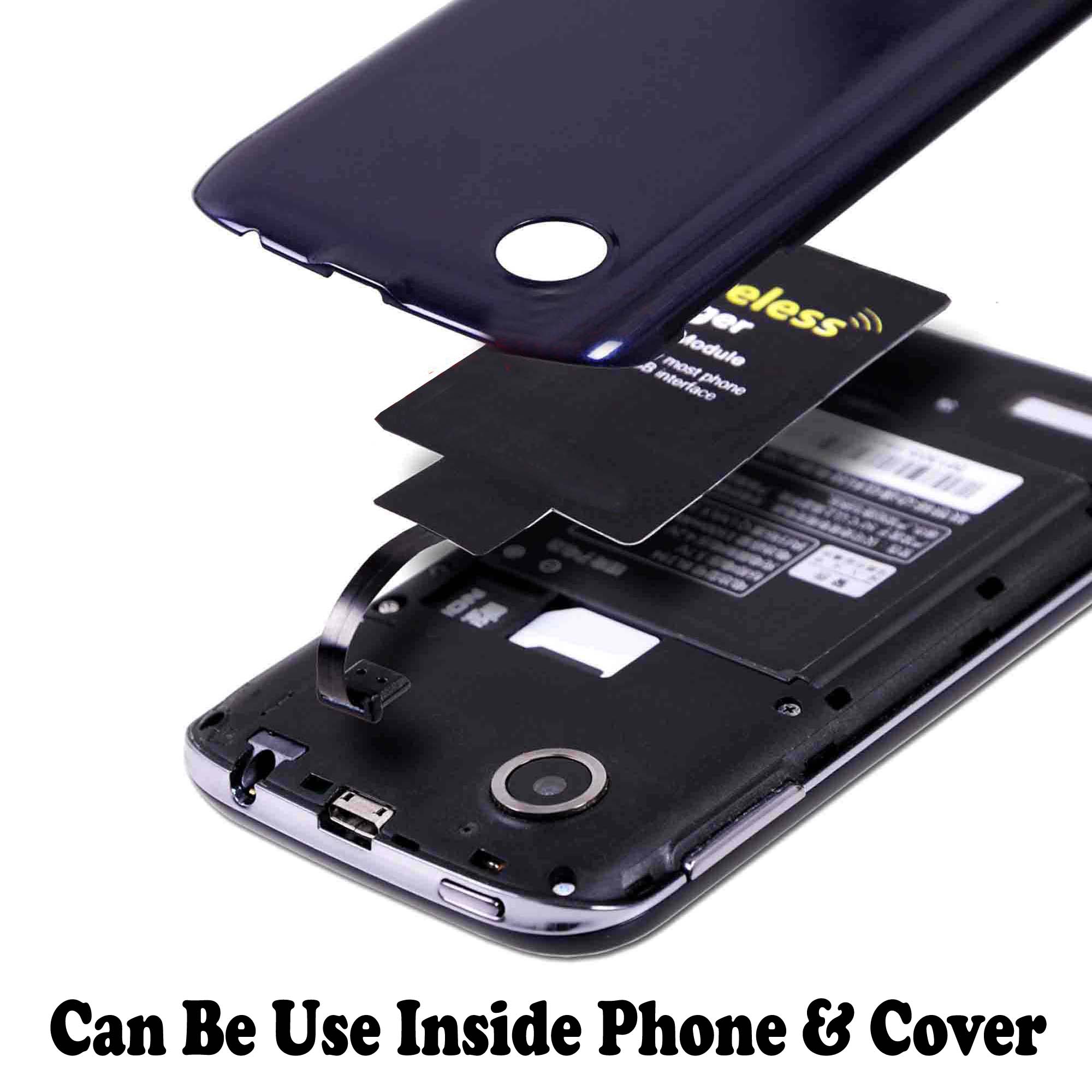 Universal  USB Lightning Wireless Charging Receiver Module Mobile Wireless Charging Converter Module Wireless Charging Receiver Adapter Qi Wireless Charging Receiver Chip Module Adapter Wireless Charger Converter Adapter Mobile Gadgets