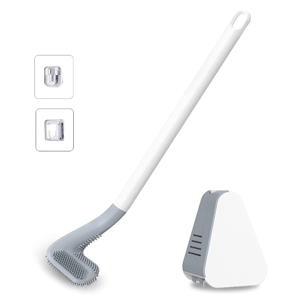 Silicone Toilet Brush Golf Long Handled Brushes And Bathroom 特価キャンペーン