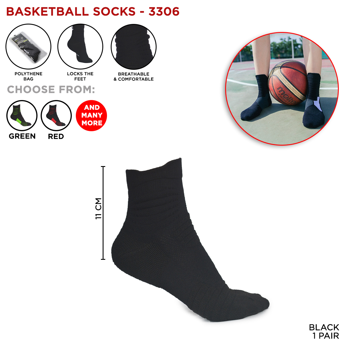 Imported Ankle Men & Women Socks Breathable Socks Cotton Solid Casual Socks  available in multi colors Red, Yellow, Black, White & Grey