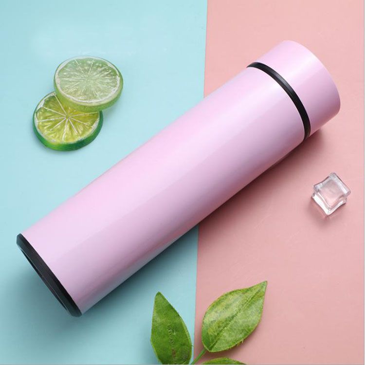 Smart LED Temperature Water Bottle 500ml Stainless Steel Hot & Cold