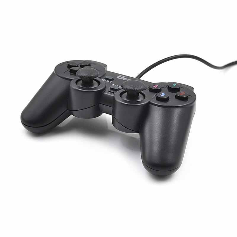 Wired Game Controller Gaming Joypad Joystick USB Gamepad Joy stick Game pad Joy pad For Win7/8/10 XP For PC Laptop Vibration Gamepads