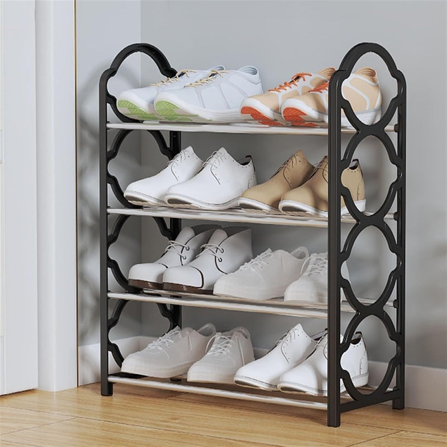 Multipurpose 5 Layer Plastic Shoe Rack for Home and Office Durable Non Breakable Shoe Organizer - 5 Layers Stock Non-Breakable Shoe Rack Shoe Shelf