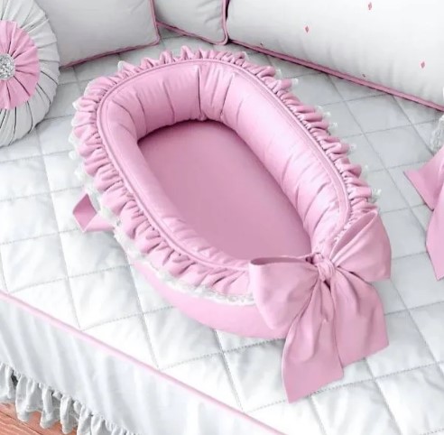 Cozy Baby Nest – Portable, Soft, and Breathable Lounger for Newborns & Infants | Premium Quality Baby Bed & Baby Set