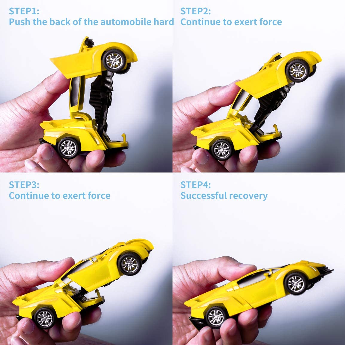 Transforming Robot Car Toy 2 in 1