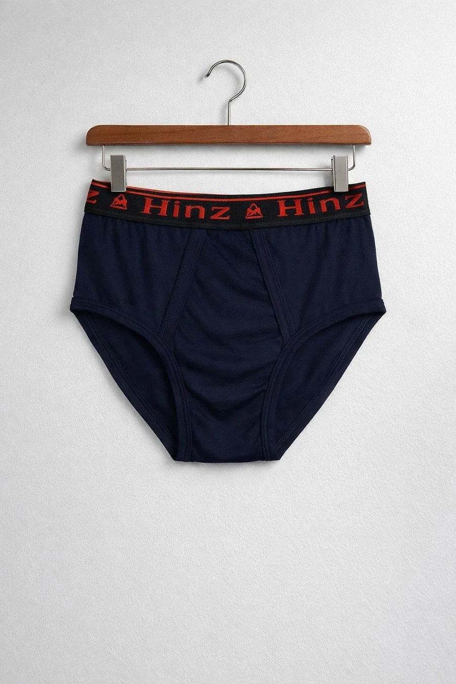 Hinz Signature Cotton Briefs for Men – 100% Combed Cotton Underwear, Soft Breathable Comfortable Daily Wear Men’s Briefs