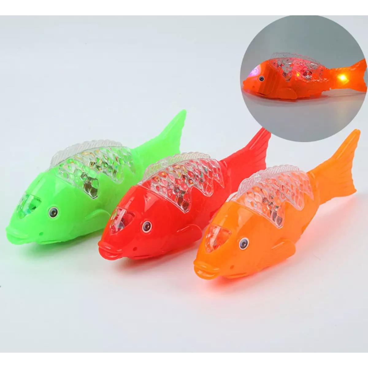 Musical Dancing Fish (lights also),Cell Operated