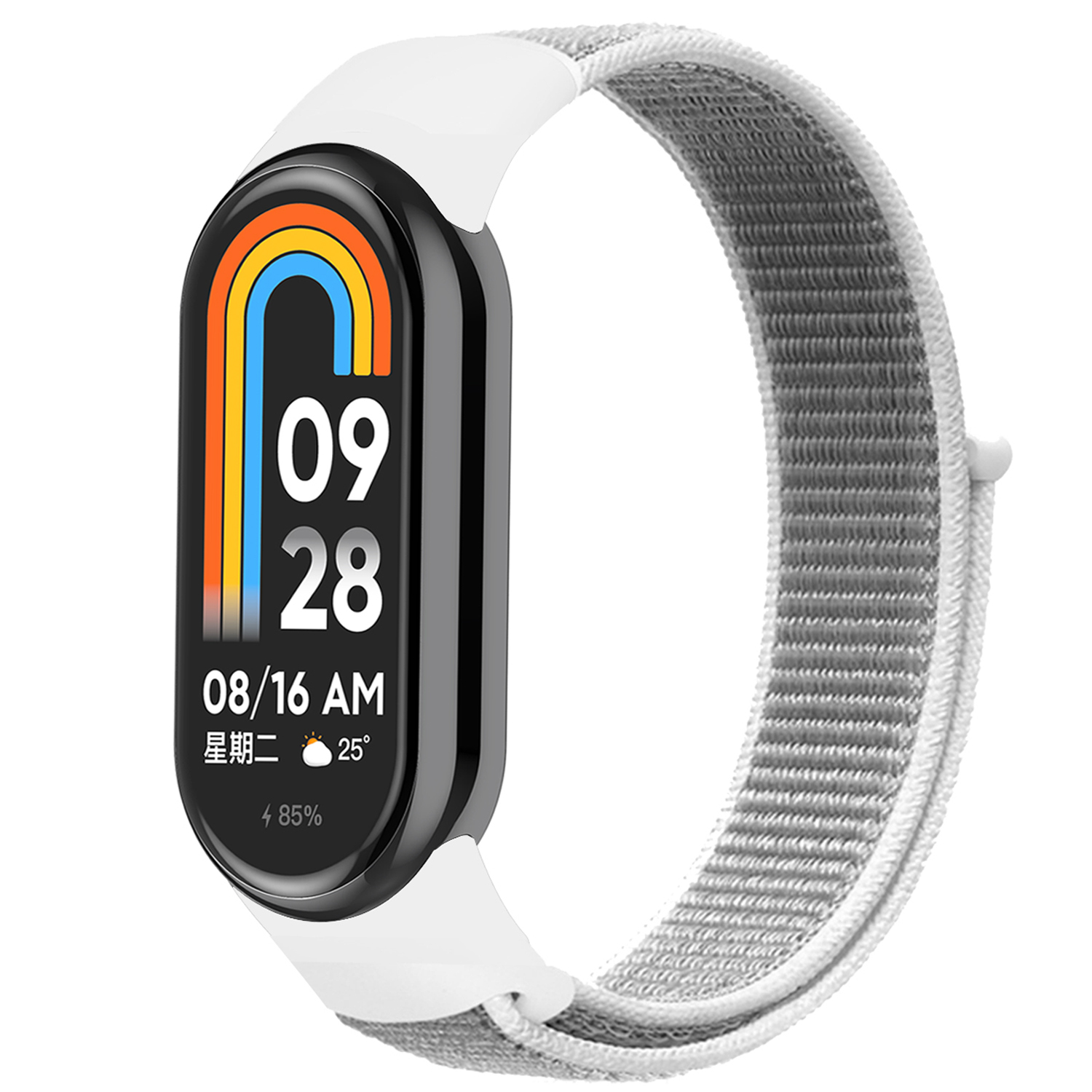HYKEJJ Nylon Solo Loop Armband Für Xiaomi Mi Band 6/5/4/3 – 2 Stück, Verstellbar, Atmungsaktiv, Wasserabweisend