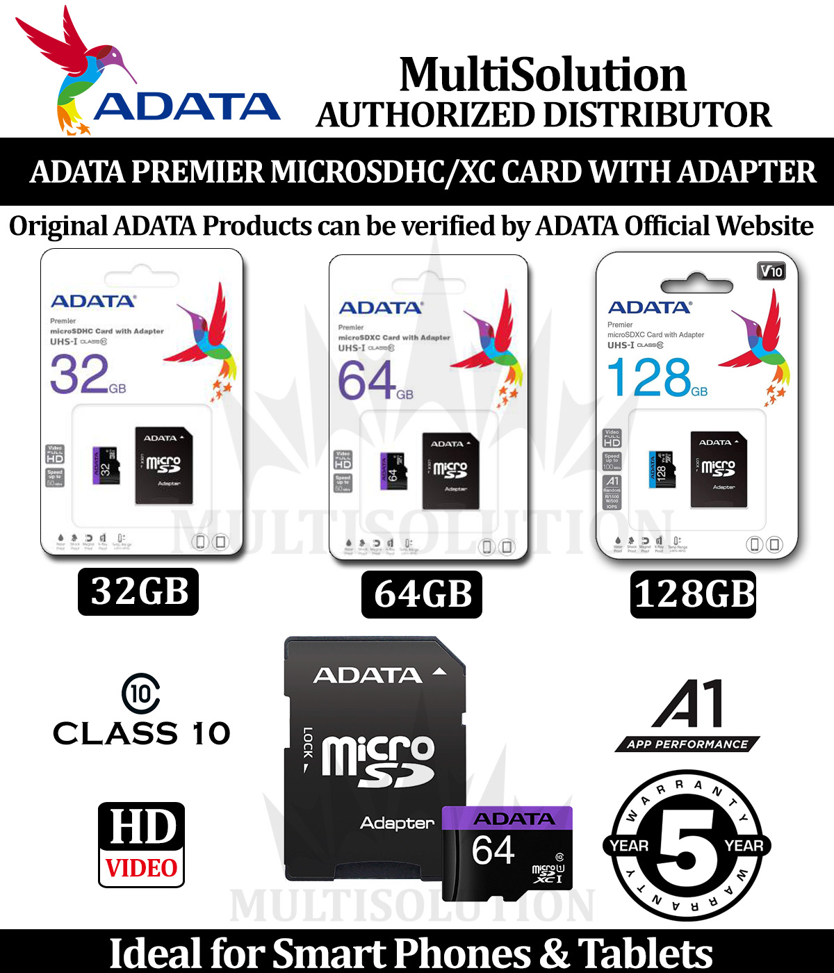 microSD Memory Card with Adapter 100MB/s Read Speed Daraz.pk