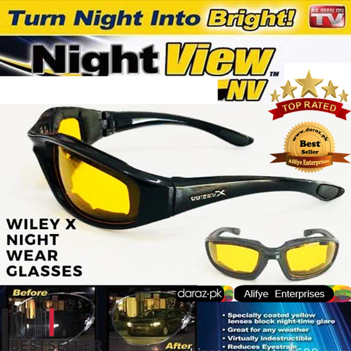 BestWear Day Night Vision Polarizing glasses Bike, Car Drivers Anti Glare Polarized Night Driving Unisex Sunglasses Goggles Auto Accessories