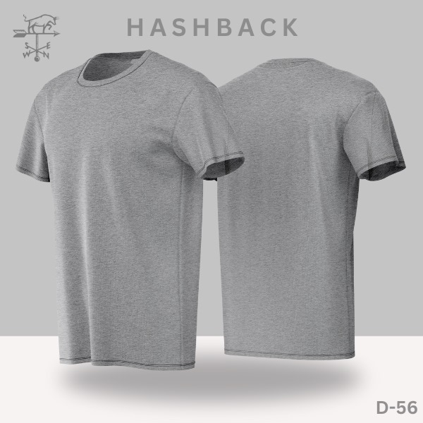 HashBack Printed Crew Neck T Shirt For Men - Round Neck III