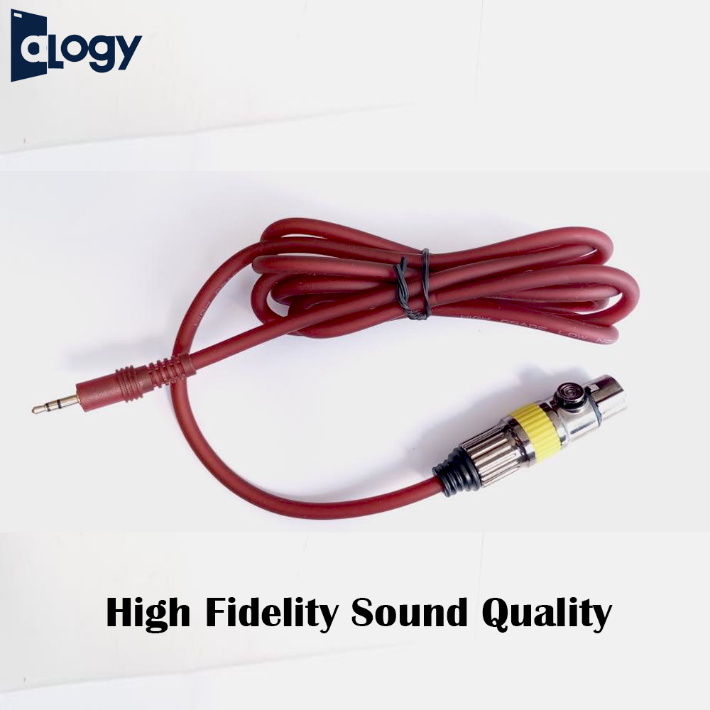 ALOGY XLR to 3.5mm Microphone Audio HiFi Cable XLR Female to Mini Jack Aux Mic Cord for Camcorders DSLR Cameras Computer