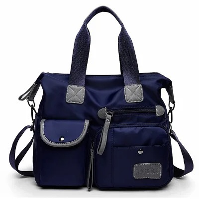 Nylon Handbag For Women Large Capacity Waterproof Shoulder Crossbody Messenger Bag Durable Travel Bag