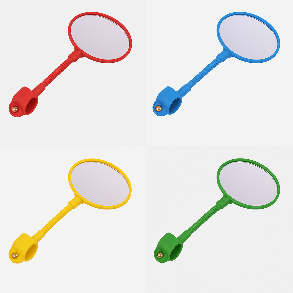 Universal Bicycle Rearview Mirror Adjustable Rotate Cycling Handlebar Rear View Mirrors Scooter Cycling Bike Mirrors For Busines