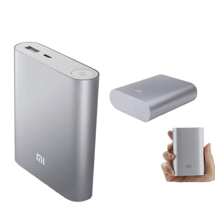 Xiaomi Mi Redmi Power Bank 10400mAh – Fast Charging Portable Charger – Xiaomi Redmi 10400mAh Powerbank – Compact Design – USB & Micro USB – For All Devices