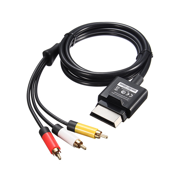 Xbox 360 TV Component Composite Audio Video AV Cable