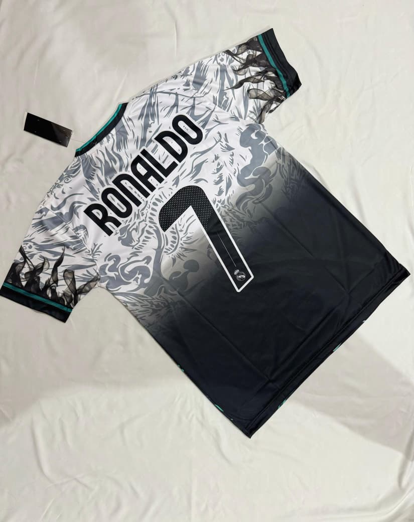 RONALDO REAL MADRID DRAGON  FOOTBALL JERSEY