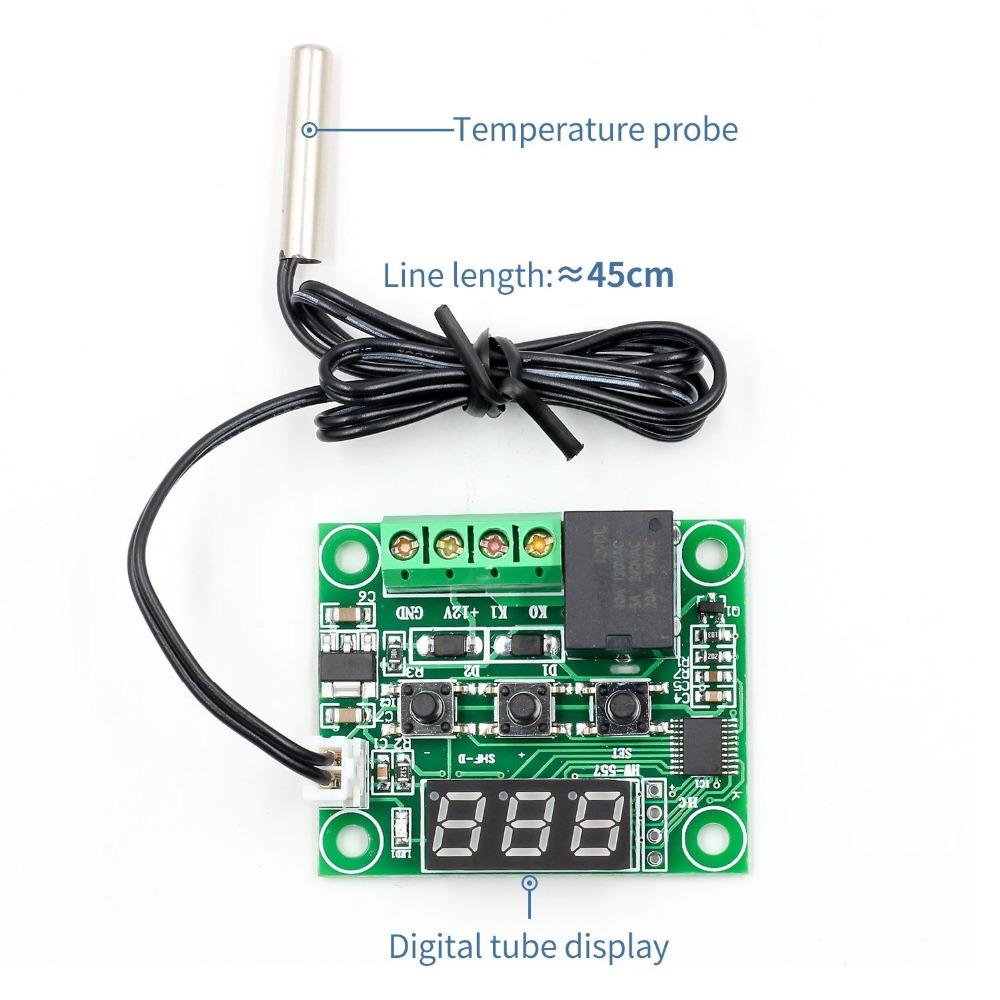 W1209/XH-W1209/HW-557 Digital Thermostat Temperature Controller Incubator Controller