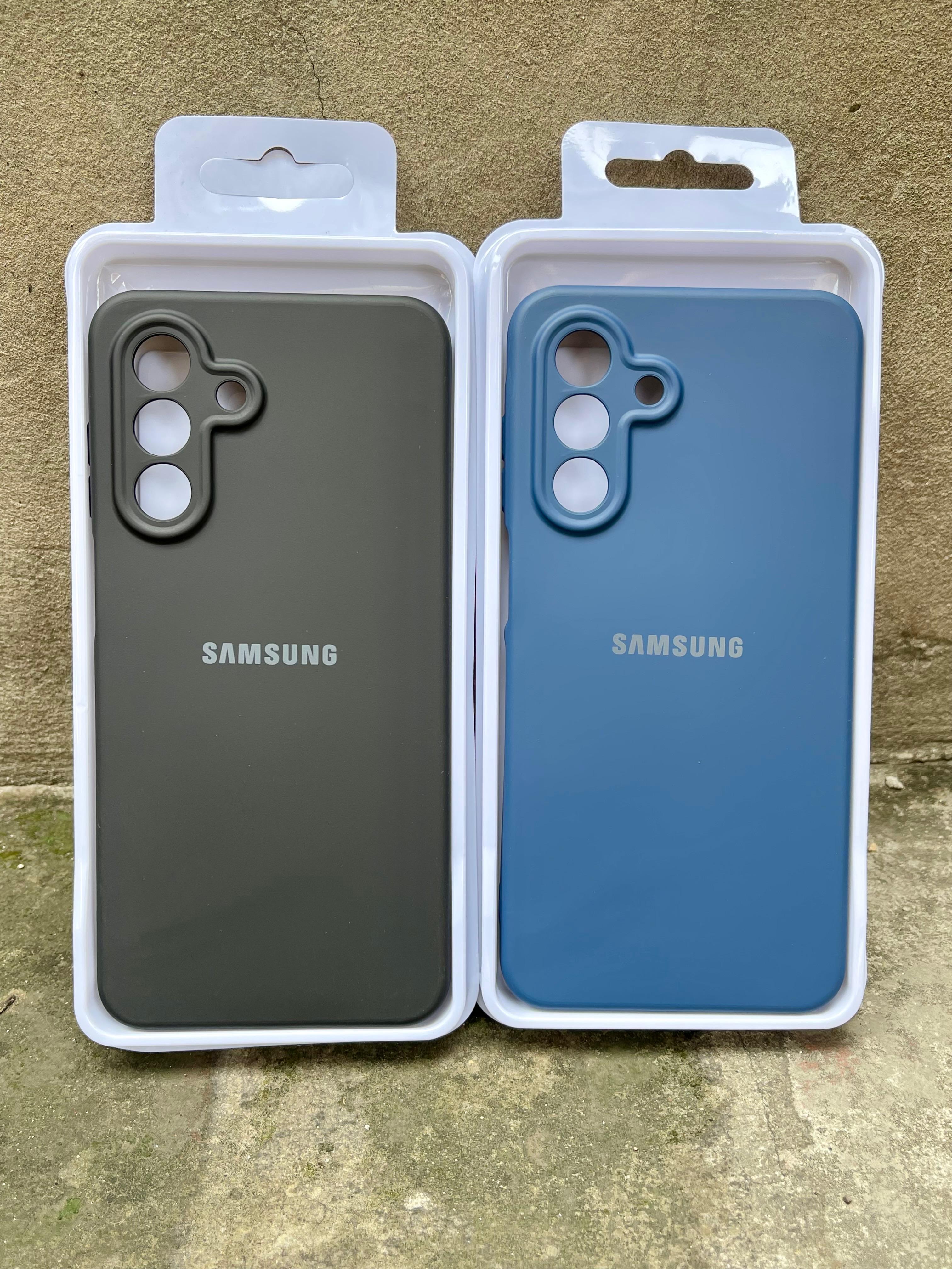 Samsung Galaxy A17/A16/A56/A26 Official Silicone Case -With Logo Soft Silicone Durable Shock Proof Back Cover