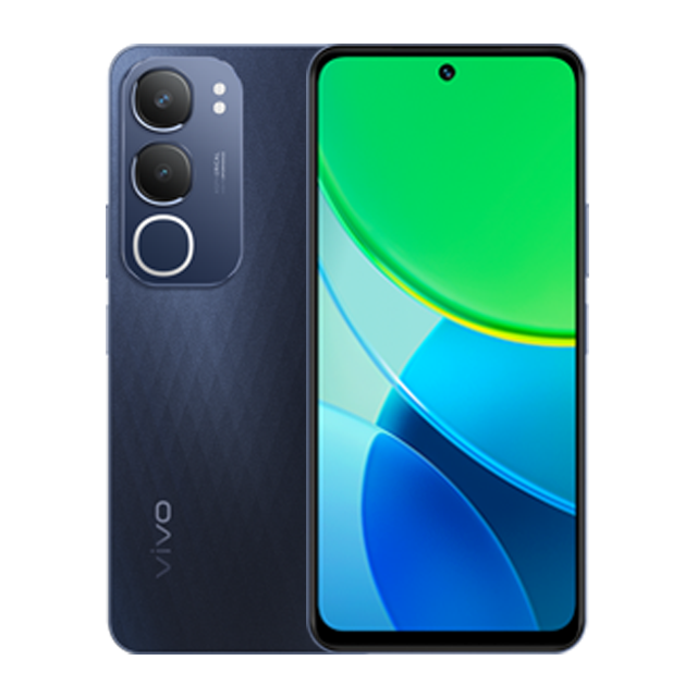 Vivo Y19s - 6.74 Inches  LCD Display - 8+1GB RAM - 256GB Storage (128GB Usable + 128GB System Reserved) - Official PTA Approved - Fingerprint Sensor - (Phone and Universal Box. No Charger and No Accessories Included - Mix Color)