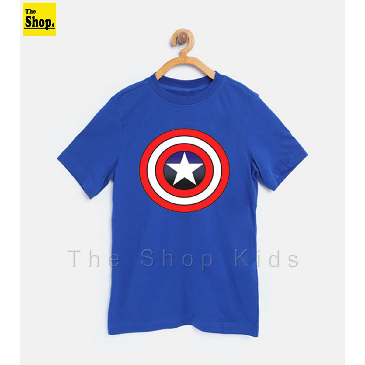 boys captain america shirt