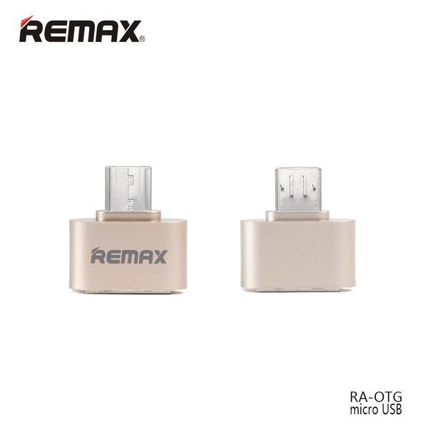 Remax OTG Female USB to Micro USB Adapter for Mobile, Laptop, Macbook