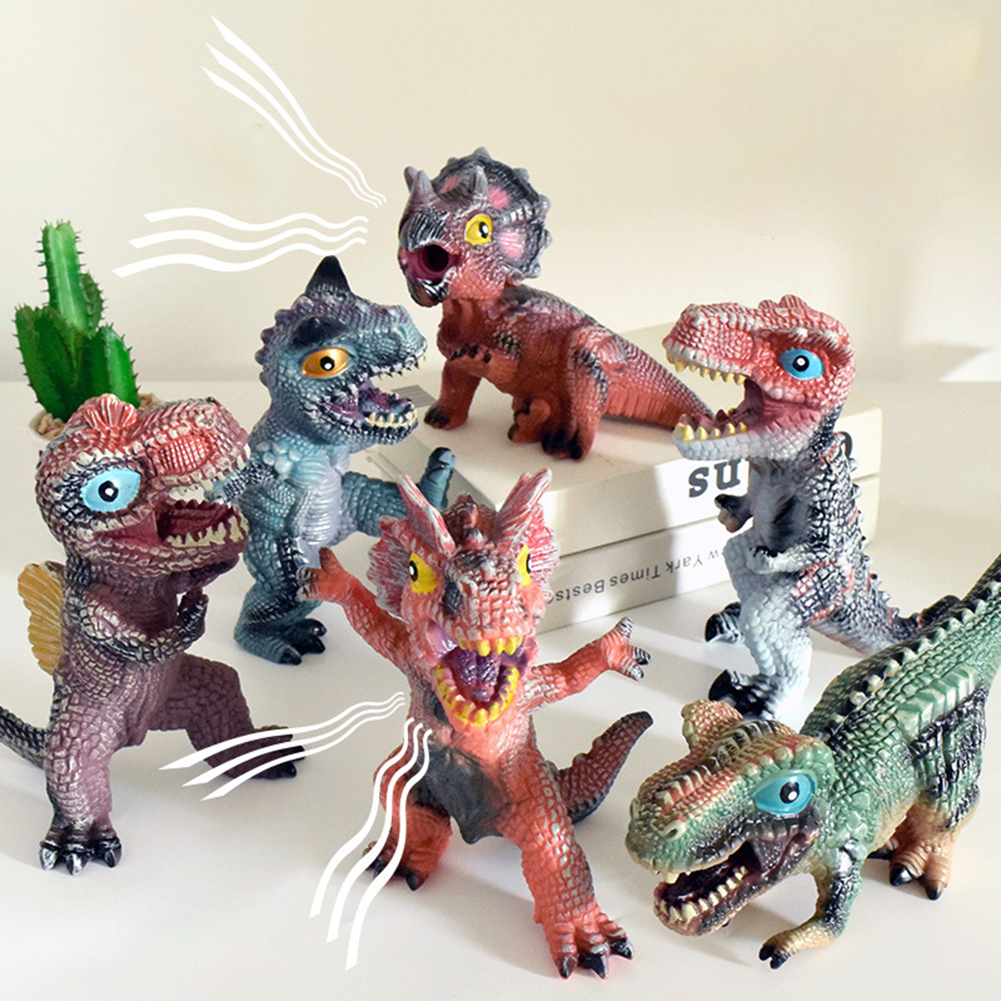 Dinosaur Toys For Kids Simulation Dinosaur Soft Rubber Animal Model Toy With Sound For Boys Girls Gifts 37 Dinosaur Toys For Kids Simulation Dinosaur Soft Rubber Animal Model Toy With Sound For Boys Girls Gifts