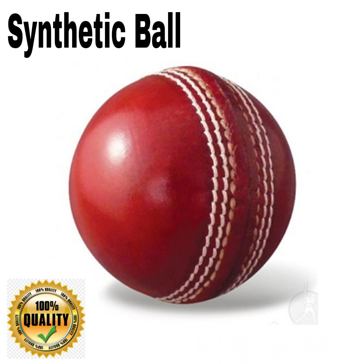 Practice Ball Indoor Tape Ball Bat Synthetic Red and White Play with