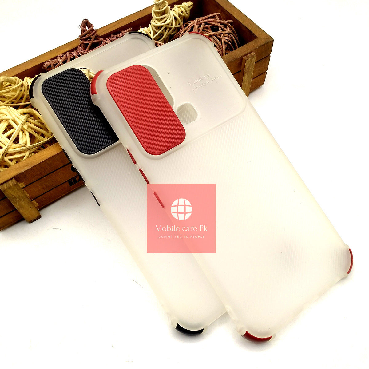 TIANCI Cover per Infinix Smart 6, [Supporto Innovativo] + [Protezione